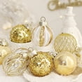 thumbnail image 4 of PENGXIANG Christmas Ball Ornaments for Christmas Tree 2.36 Inch Christmas Tree Ornaments Decorations with Hanging Rope Multi-Color Decoration for Holiday, 4 of 10