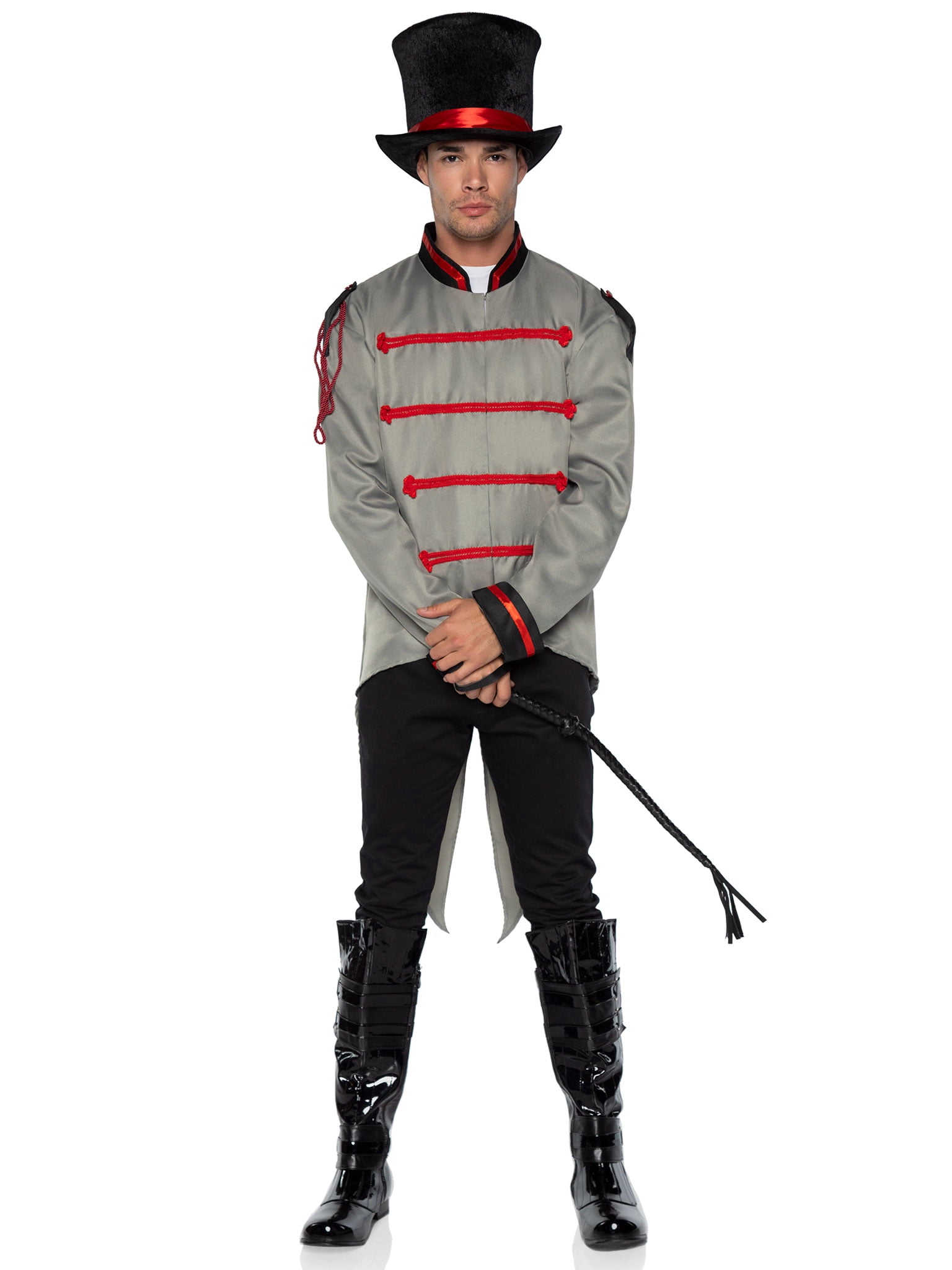 Leg Avenue Men's Grey Military Jacket Costume