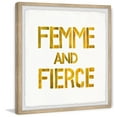 thumbnail image 2 of Marmont Hill Femme and Fierce Framed Wall Art, 2 of 6