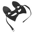 thumbnail image 4 of Accesorio para Fiesta de Disfraces BuyWeek Máscara de Gato de Cuero PU Media Cara, 4 of 12