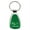 Green, variant on Mustang Blue Teardrop Key Fob