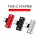 thumbnail image 4 of Divisor USB C 2 en 1 Adaptador de audio y carga PD USB C Auriculares con audio Tipo C Carga Escuchar canciones, 4 of 4