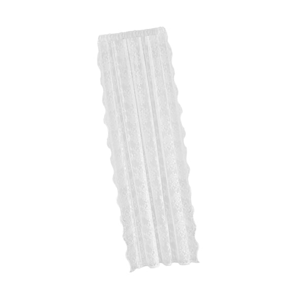 QSTDGVPW Lace Curtain Window Treatment Voile Curtain for Farmhouse Office Dining Room 150cmx200cm