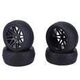 thumbnail image 4 of Neumáticos De Vehículo Sobre Orugas Neumático De Coche RC, Neumático De Rueda De Coche RC, 4 Piezas Para Vehículo De Control Remoto De Coche 1/10 RC ANGGREK Otros, 4 of 8