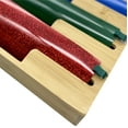 thumbnail image 7 of HELIA Bamboo Kitchen Wrap Organizer | Wall Mounting Solid Bamboo Foil and Plastic Wrap Dispenser with Sliding Cutters | Aluminum Foil and Plastic Wrap Dispenser with Cutter, 7 of 7