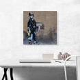thumbnail image 2 of ARTCANVAS Bboy Canvas Art Print by Banksy - Size: 18" x 18" (1.50" Deep), 2 of 9