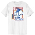 thumbnail image 5 of Looney Tunes Sylvester Pussycat Sufferin Sucotash Character Men's White Graphic Tee-M, 5 of 7
