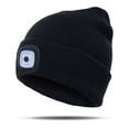 thumbnail image 1 of Gorro de cabeza LED, gorro para correr recargable por USB, ultrabrillante, 4 LED, resistente al agua, para invierno, cálido, regalos para hombres y mujeres kaili Sencillez, 1 of 5