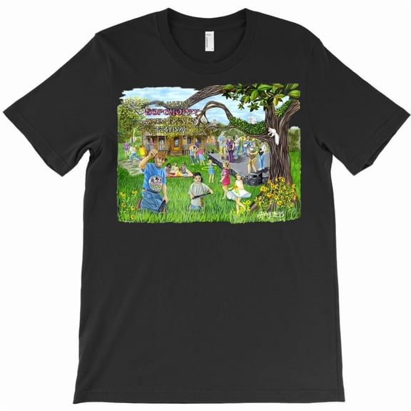 Sopchoppy Worm Grunting Festival Funny Florida Graphic Retro Vintage A359 Unisex T-Shirt Y1310, Up to Size 5XL