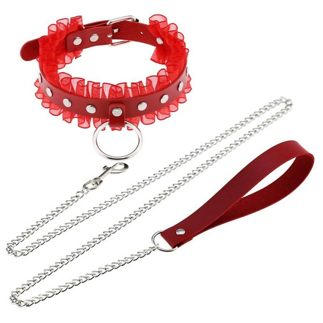 relayinert Style Gothic Choker Necklace For Standout Fashion Statement Statement With Style red