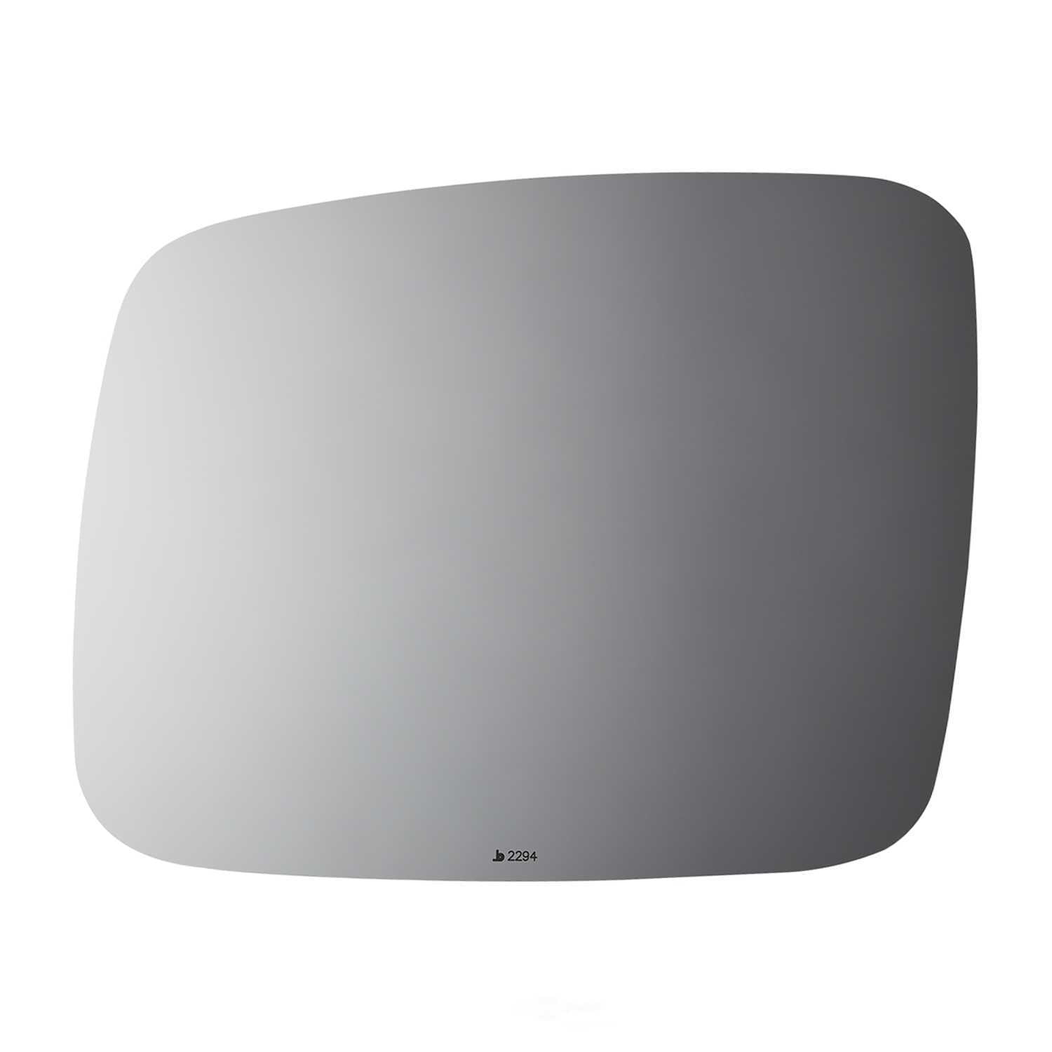 Burco Side View Mirror Replacement Glass - Clear Glass - 2294