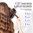 thumbnail image 5 of Vevor TYXJFRFSYTCT1JGYPV1 2.95 in. Ionic Hair Blow Dryer Brush & Styler with Oval Barrel, 5 of 12