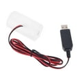 thumbnail image 6 of 1.5V 3V 4.5V 6V LR20 D Cell Battery Eliminator USB Power Adapter Replacement, 6 of 15