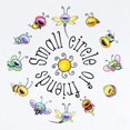thumbnail image 2 of CafePress - Small Circle Of Friends Infant Bodysuit - Baby Light Bodysuit, Size Newborn - 24 Months, 2 of 4