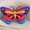 C, variant on Miwamany Butterfly-Shaped Throw Pillows ,Soft Decorative Pillows Cute Car Lumbar Pillows Novelty Pillow for Sofa Couch Bed Living Room Bedroom