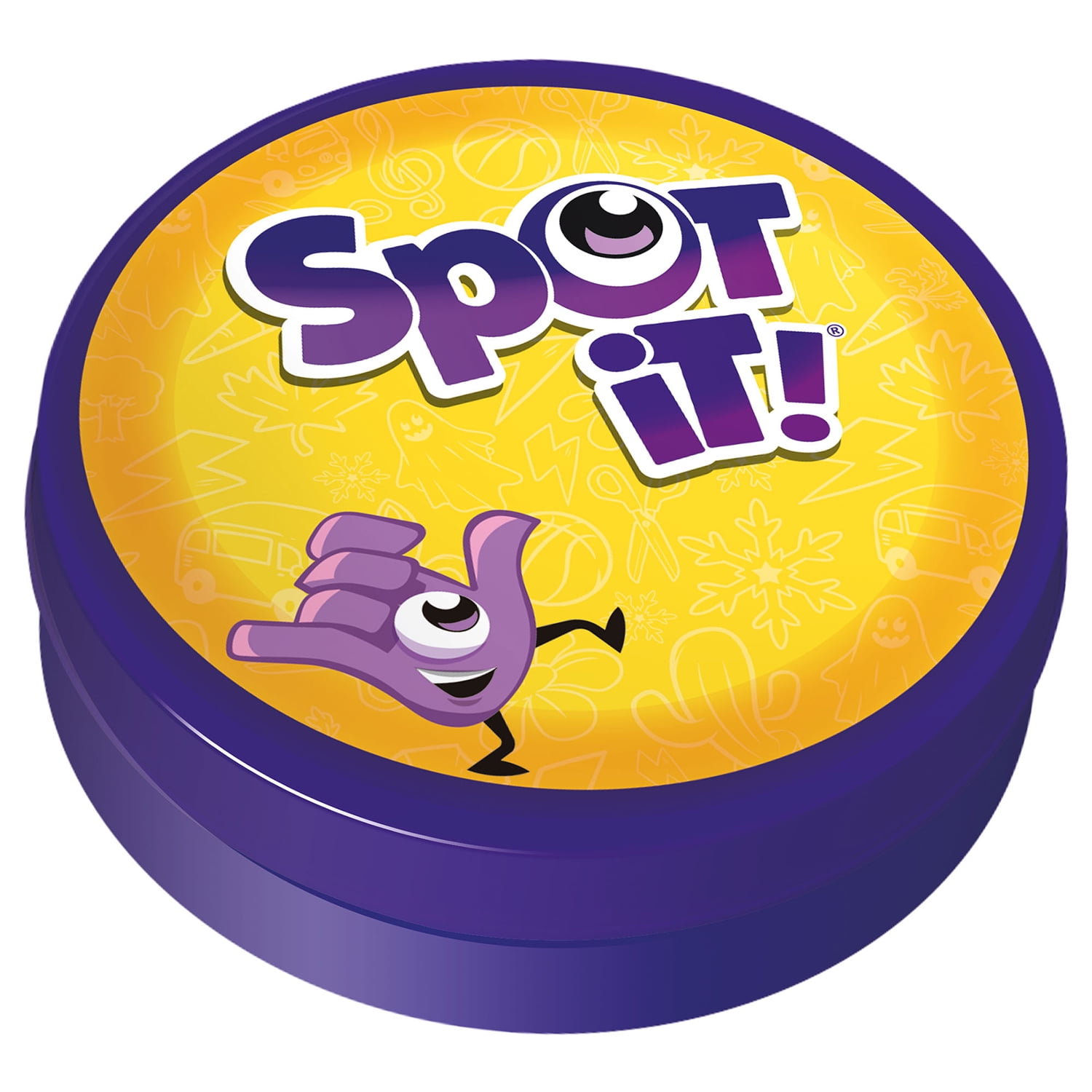 Spot It! / Dobble Classic (Multilingual) - Eco-Friendly Card Game - Fun Matching Game for Kids - Ages 6+ - 2-8 Players - 15 Minute Playtime - Made by Zygomatic