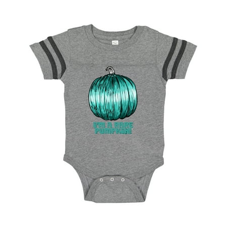 

Inktastic Allergy Awareness I m a Rare Pumpkin in Teal Marker Gift Baby Boy or Baby Girl Bodysuit