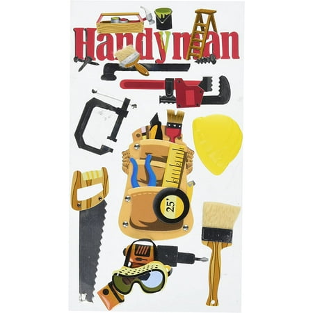Jolees Boutique Le Grande Dimensional Sticker-Handyman
