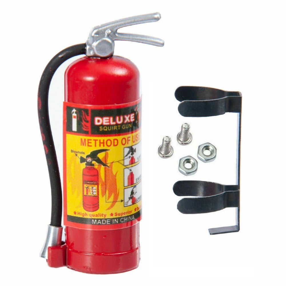 Rc Scale Accessories 1/8 1/10 Rock Crawlers Fire Extinguisher For Axial