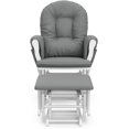 thumbnail image 3 of Lennox furniture Glider Rocker Angela White Grey, 3 of 6