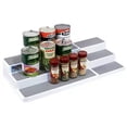 thumbnail image 2 of Estante expandible para especias de 3 niveles, antideslizante, organizador de encimera o alacena Happyware Plegable, 2 of 4