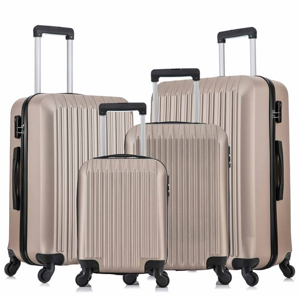 4 piece spinner luggage set luggage sets hardside with spinner wheels luggage set clearance