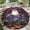 Bicycle, variant on Round Rug, Sunflower4 Soft Washable Carpet, Non-Slip Floor Mat for Living Room Bedroom Home Decor 24 Inch
