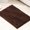 coffee, variant on KEINXS 20x32‘‘ Chenille Bathroom Mat Coarse Wool Shower Mat Carpet Machine Wash Soft Microfiber for Bathroom Kitchen Bedroom Dark Gray