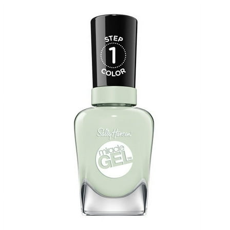 Sally Hansen Miracle Gel Nail Polish, 690 Sweet Pea, 0.5 fl oz, No UV Lamp Needed
