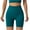 Blue-02, variant on REALiKUN High Waist Biker Shorts for Women Running Exercise Spandex Yoga Shorts Green M