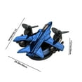 thumbnail image 3 of Hovmgk Car Accessories Aeroplane Car Aromatherapy Aeroplane Small Fan Decoration Products Incense Ornaments 5ml Father's Day Gift Ideas Fathers Day Gifts Blue D, 3 of 6