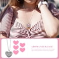 thumbnail image 3 of EIMELI 1 Set Exquisite Aroma Diffuser Necklace Essential Oil Necklace Pendant Lovely Aroma Pendant, 3 of 6
