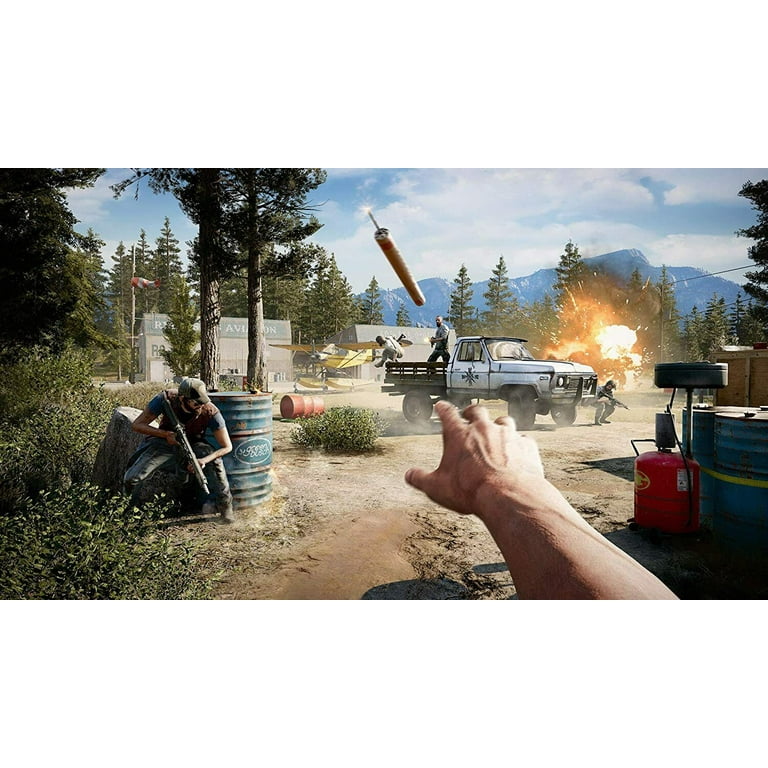 Far Cry 5 Playstation 4 PS4 PS5 Ubisoft Survival Hunting Fighting 