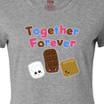 thumbnail image 4 of Inktastic Together Forever- S'mores Women's T-Shirt, 4 of 5