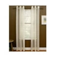 thumbnail image 2 of Miller Curtains Panneau de Fenêtre en Preston Blanc, Naturel, 48 X 48 Pouces, 2 of 3