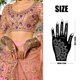 thumbnail image 5 of Kit de Plantillas para Tatuajes de Henna XMASIR 9 Hojas Reutilizables de Mehndi, 5 of 8