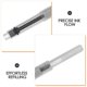 thumbnail image 3 of BESTYASH 50Ud Adaptador Reutilizable Para Pluma Fuente Con De Tinta Transparente Y, 3 of 7