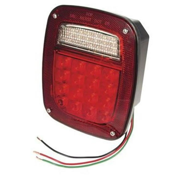 G50825 Tail Light Assembly - LED Hi Count Red Lens