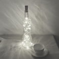 thumbnail image 3 of Luces De Cadena Lámpara de botella de vino 20LED con forma de corcho luces de cadena DIY para fiesta de Navidad, 3 of 3