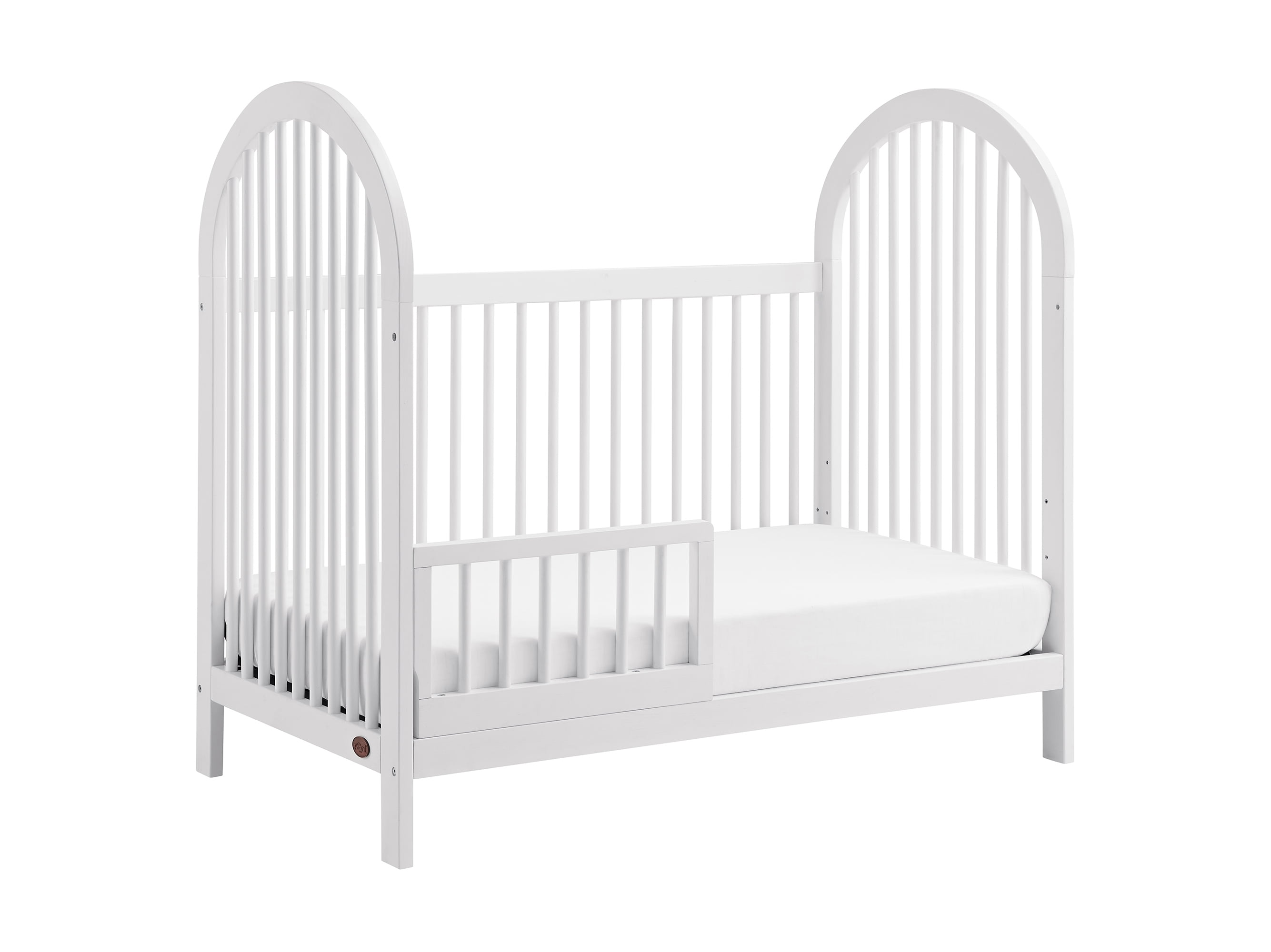 Soho Baby Everlee Convertible Island Crib, Whitewash