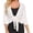 White, variant on Lilgiuy Women's Casual Comfortable Solid Color Three-quarter Sleeves Cardigan Fall Clothes for 2022 Spring Winter