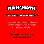 Mammoth TireBiter Original Rubber Dog Toy, Medium, 8, Assorted Colors