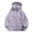 Light Purple, variant on Kixjoy Women Lightweight Jackets Hooded Windbreaker Women Portable Waterproof Raincoat Hiking Travel Jackets, White 2XL