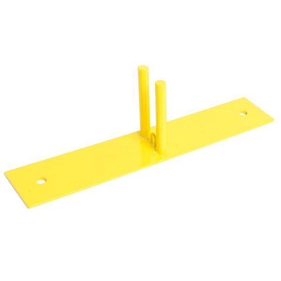 Lucky Dog RF 30005 7 x 24 in. Perimeter Patrol Panel Ground Base, Yellow