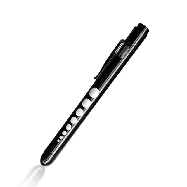 Lámpara LED antideslizante antideslizante con clip de acero inoxidable LIGHT LIGHT LIGHT IMPRESIONARIO FLORTE FLORTE FLOCKER TORNDES SUMINISTROS INSPECCIÓN NEGRO Yuarrent OD003606-03