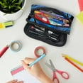 thumbnail image 7 of MUOOUM Pencil Case, Stars Blue Music Notes Large Capacity Pencil Pouch Stationery Pen Bag, 7 of 7