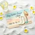 thumbnail image 2 of Coastal Cowgirl Metal Tin Sign, Vintage Western Beach Aesthetic Wall Decor, Cute Room Decor for Bedroom, Dorm & Bathroom - High-Quality SPTE Metal, 2 of 7