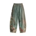 thumbnail image 7 of IMENGL Wide Leg Pants for Women Loose Barrel Baggy Elastic High Waist Comfy with Pockets Trousers Soft Women's Casual Cropped Pant,M-XXXL, 7 of 7