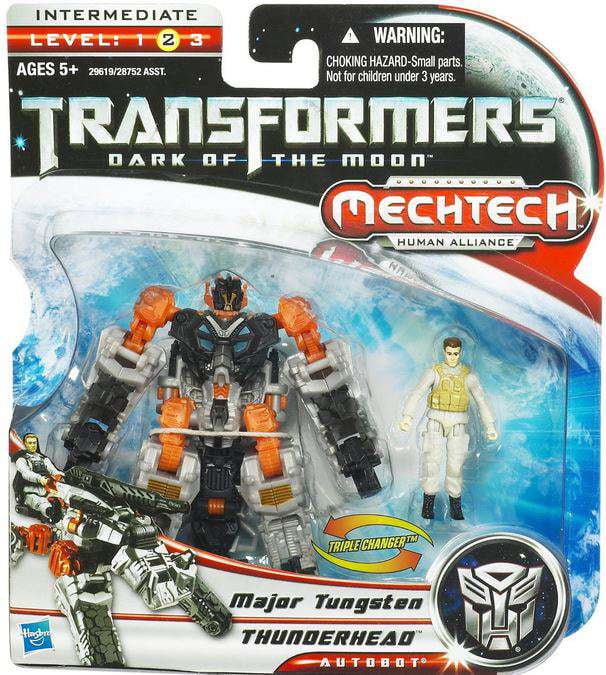 Transformers Movie 3 Human Alliance Major Tungsten & Thunderhead Figure 