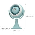 thumbnail image 7 of HOZVOMI Desktop Turbo Fan with USB Charging Wall Mounted Fan Portable Outdoor and Desktop Use Quiet 3 Speed Fan with 90 Degree Rotation, 7 of 7
